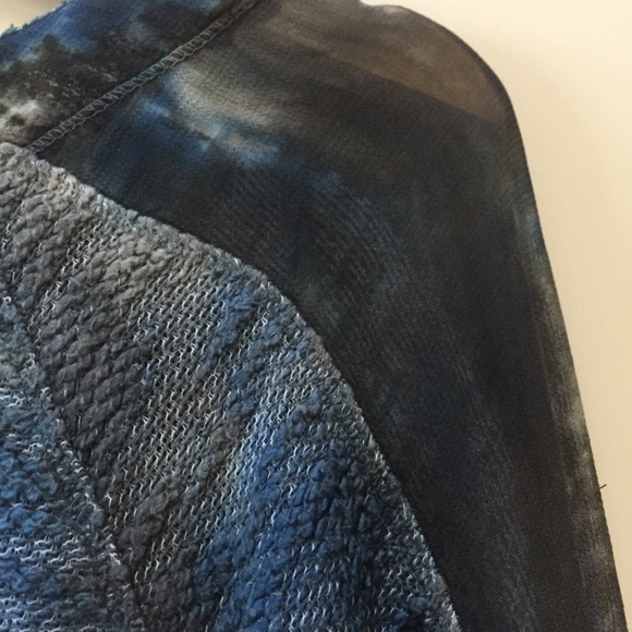 XCVI | Textured Tie Dye Light Knit Sweater - Picture 4 of 6